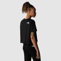 W S/S CROPPED EASY TEE TNF BLACK