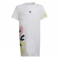 FLOWER PRINT TEE DRESS